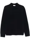Ballantyne Spread-collar Sweater In Blue