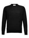Ballantyne Regular Neck Pullover In Black