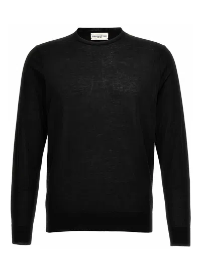 Ballantyne Cotton Sweater In Black