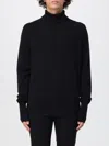 Ballantyne Roll-neck Wool Jumper In Black