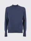 Ballantyne T Neck Pullover In Blue
