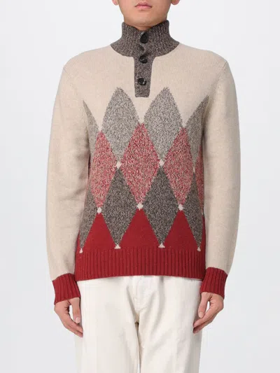 BALLANTYNE SWEATER BALLANTYNE MEN COLOR CAMEL,H39142042