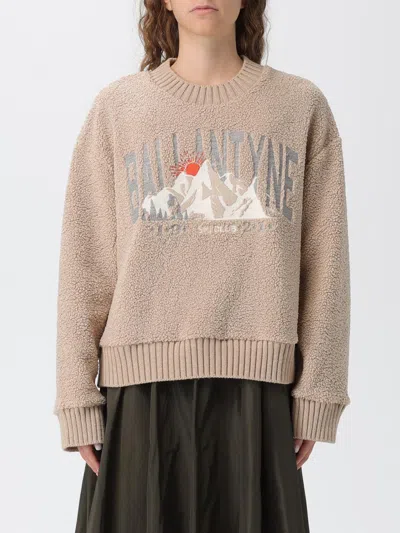 BALLANTYNE SWEATER BALLANTYNE WOMAN COLOR BEIGE,h39185022