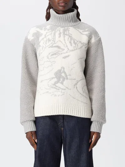 BALLANTYNE SWEATER BALLANTYNE WOMAN COLOR WHITE,H39184001