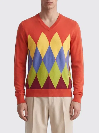 Ballantyne Sweater  Men Color Red In Orange