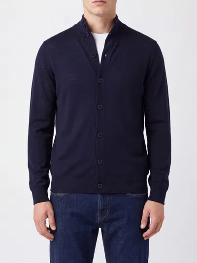 Ballantyne Sweater Men Color Navy In Blue