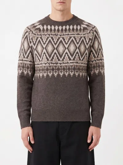 Ballantyne Sweater Men In Brown