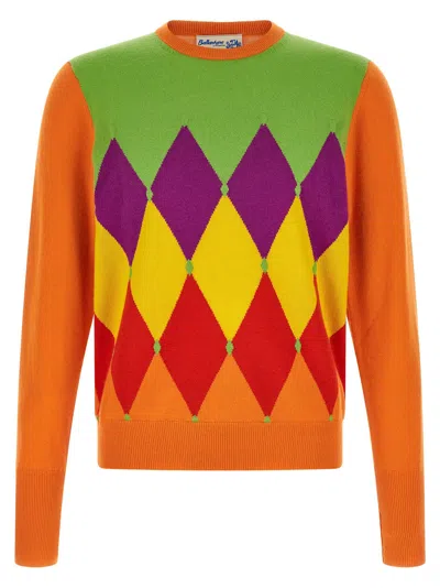 Ballantyne Sweater In Orange