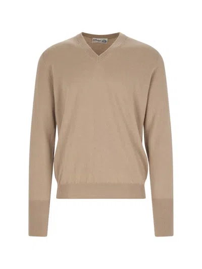 Ballantyne Sweaters In Brown