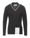 Ballantyne Sweaters In Dark Brown