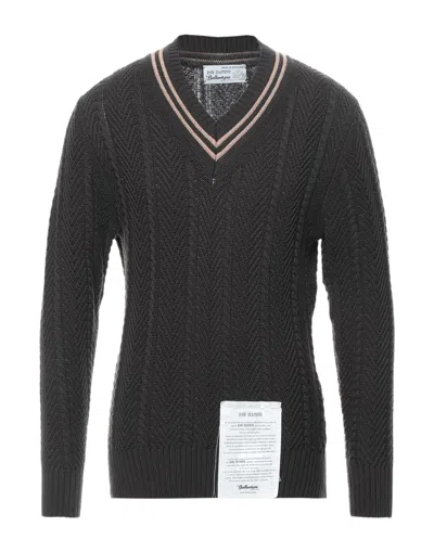Ballantyne Sweaters In Dark Brown