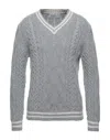 Ballantyne Sweaters In Grey