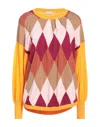 Ballantyne Sweaters In Orange