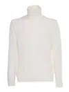 Ballantyne Turtleneck Long Sleeve Sweater In White