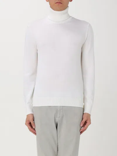 Ballantyne T Neck Pullover In White