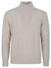 Ballantyne T Neck Pullover In Neutral