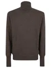 Ballantyne T Neck Pullover In Beige