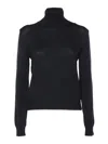 Ballantyne T Neck Pullover In Black