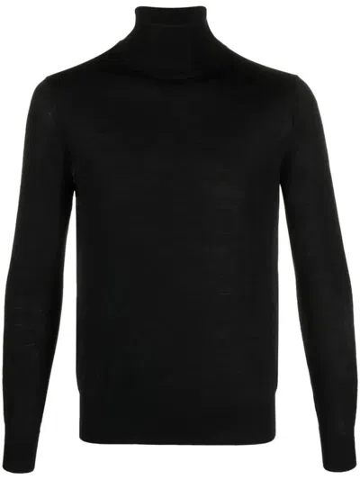 Ballantyne T Neck Pullover Clothing In Black