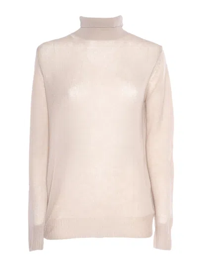 Ballantyne T Neck Pullover In Neutral