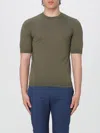 Ballantyne Round Neck T-shirt In Olive