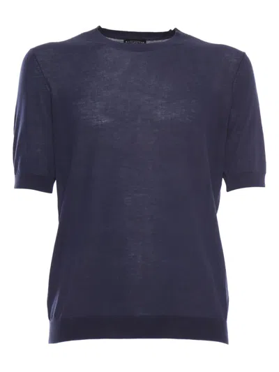 Ballantyne Round Neck T-shirt In Blue
