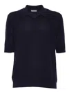 Ballantyne Short-sleeve Waffle-knit Polo Shirt