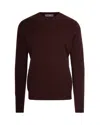 Ballantyne Pullover In Cashmere Tobacco