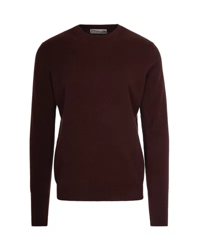 Ballantyne Pullover In Cashmere Tobacco