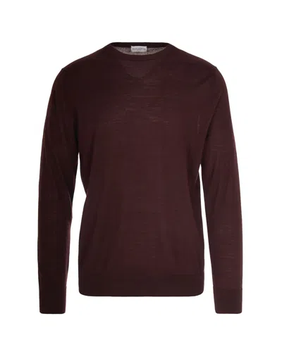 BALLANTYNE TOBACCO WOOL PULLOVER