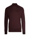 Ballantyne Dolcevita In Lana Tobacco In Burgundy