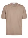 Ballantyne Plain T-shirt In Brown