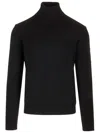 Ballantyne Turtleneck Sweater Knitwear Black In Black