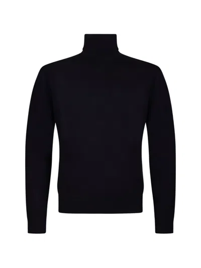 Ballantyne Turtleneck Wool Sweater In Multi