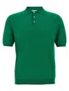 Ballantyne Ultralight Cotton Polo Shirt In Green