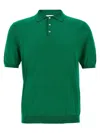 Ballantyne Green Ultralight Cotton Polo Shirt