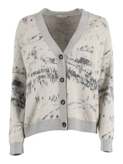BALLANTYNE V NECK CARDIGAN