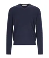 Ballantyne V Neck Pullover In Black