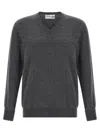 Ballantyne V-neck Sweater Sweaters And Cardigans Gray In Gray