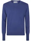 Ballantyne V Neck Pullover Clothing In Blue