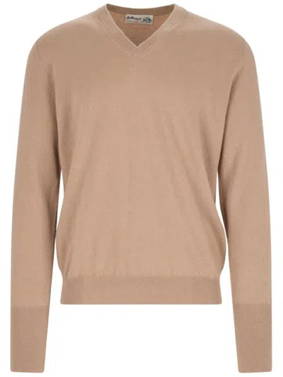 BALLANTYNE BALLANTYNE V NECK PULLOVER CLOTHING