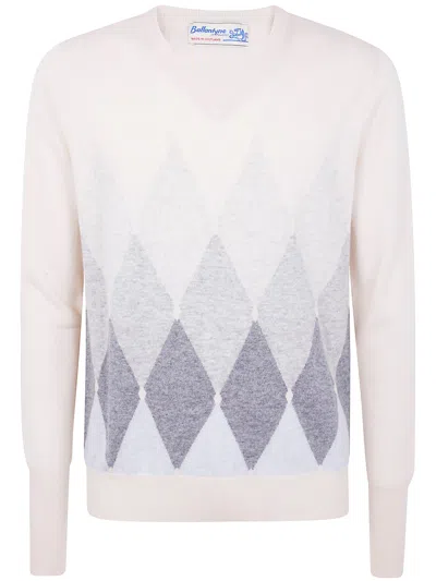 BALLANTYNE BALLANTYNE V NECK PULLOVER