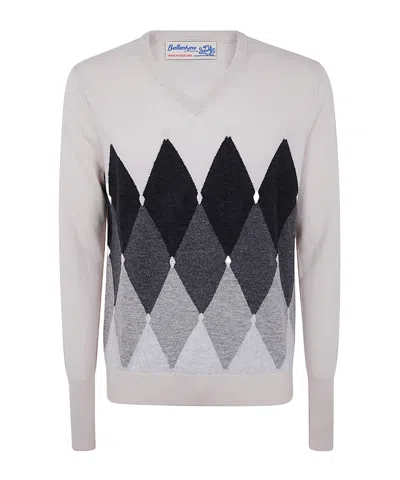 BALLANTYNE V-NECK PULLOVER