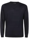 Ballantyne V Neck Slim Fit Pullover