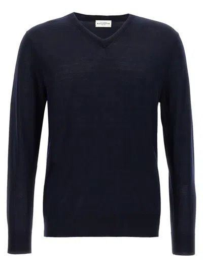 Ballantyne 'v Neck' Sweater In Black