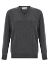 Ballantyne V-neck Sweater Sweaters And Cardigans Gray In Gray