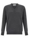 Ballantyne V-neck Sweater Sweaters And Cardigans Gray In Gray