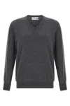 Ballantyne V-neck Sweater Sweaters And Cardigans Gray In Gray