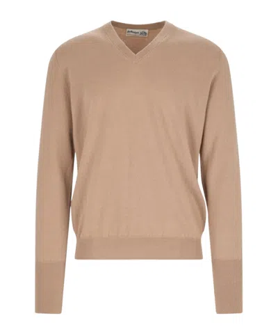 BALLANTYNE BALLANTYNE V-NECK PULLOVER