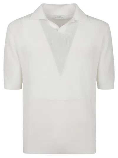 Ballantyne White Polo Short Sleeves